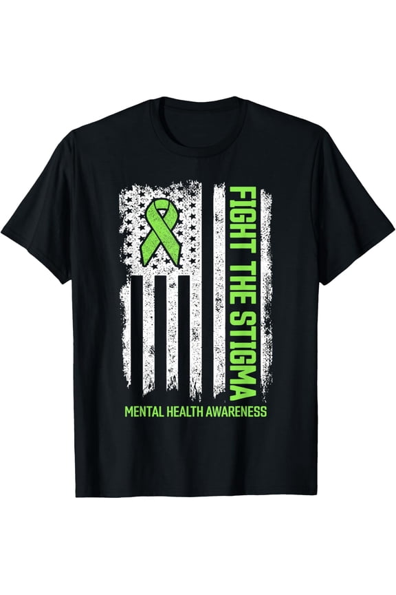 Mental Health Awareness Fight the Stigma Mental Health T-Shirt