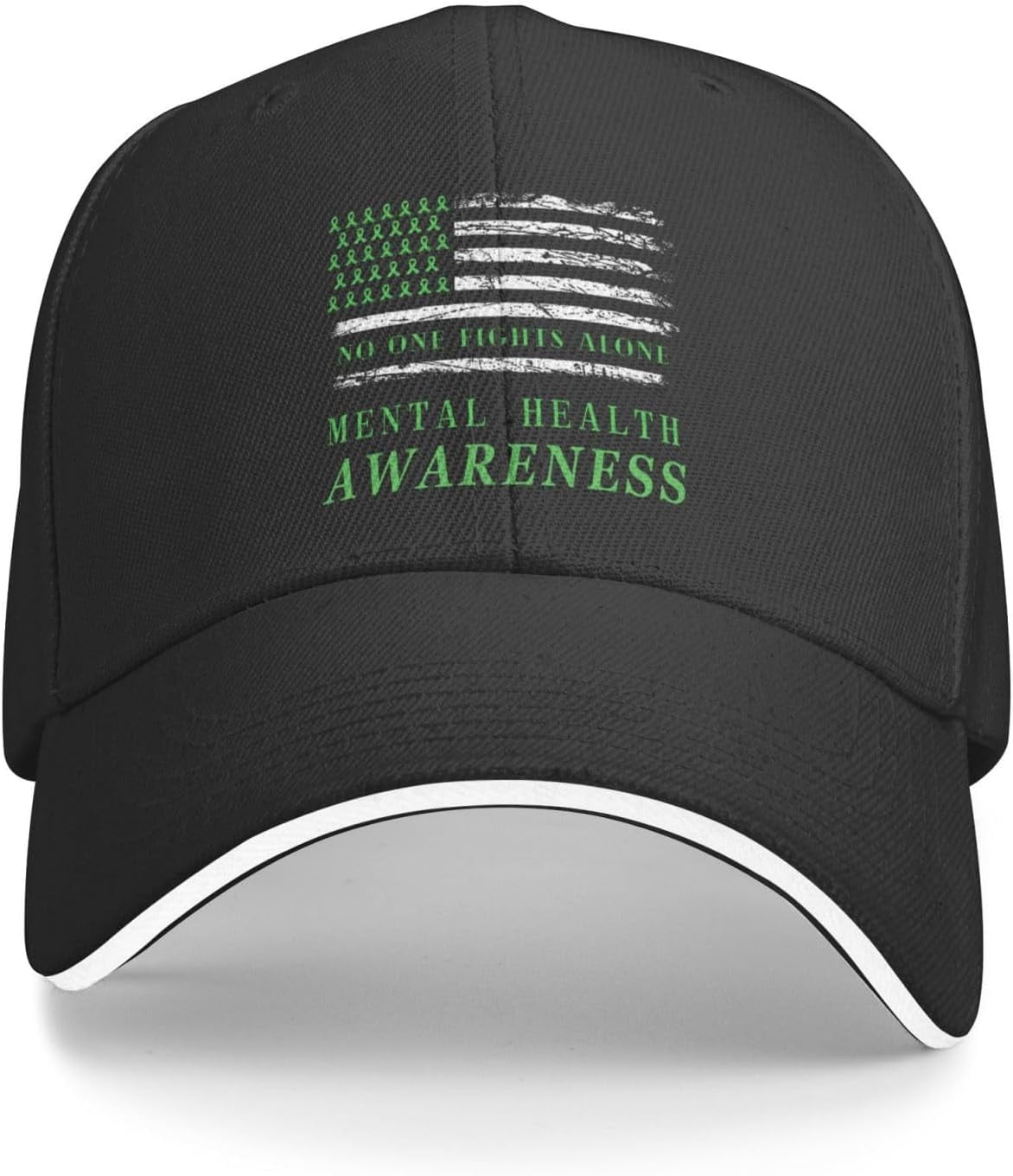 Mental Health Awareness Flag Baseball Cap