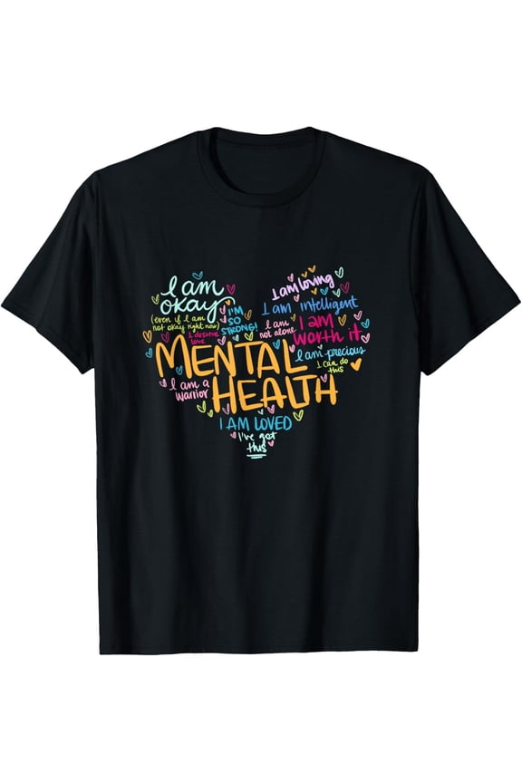 Mental Health Awareness Gifts Depression Support Unisex T-Shirt