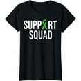 thumbnail image 1 of Mental Health Awareness Green Ribbon Support Squad T-Shirt, 1 of 4