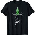 thumbnail image 1 of Mental Health Awareness Green Ribbon T-Shirt, 1 of 3