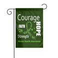 thumbnail image 1 of Mental Health Awareness Month Garden Flag Decoration Yard Farmhouse Double Sided Holiday Party Outdoor Camping Decor Flags 12x18in, 1 of 7
