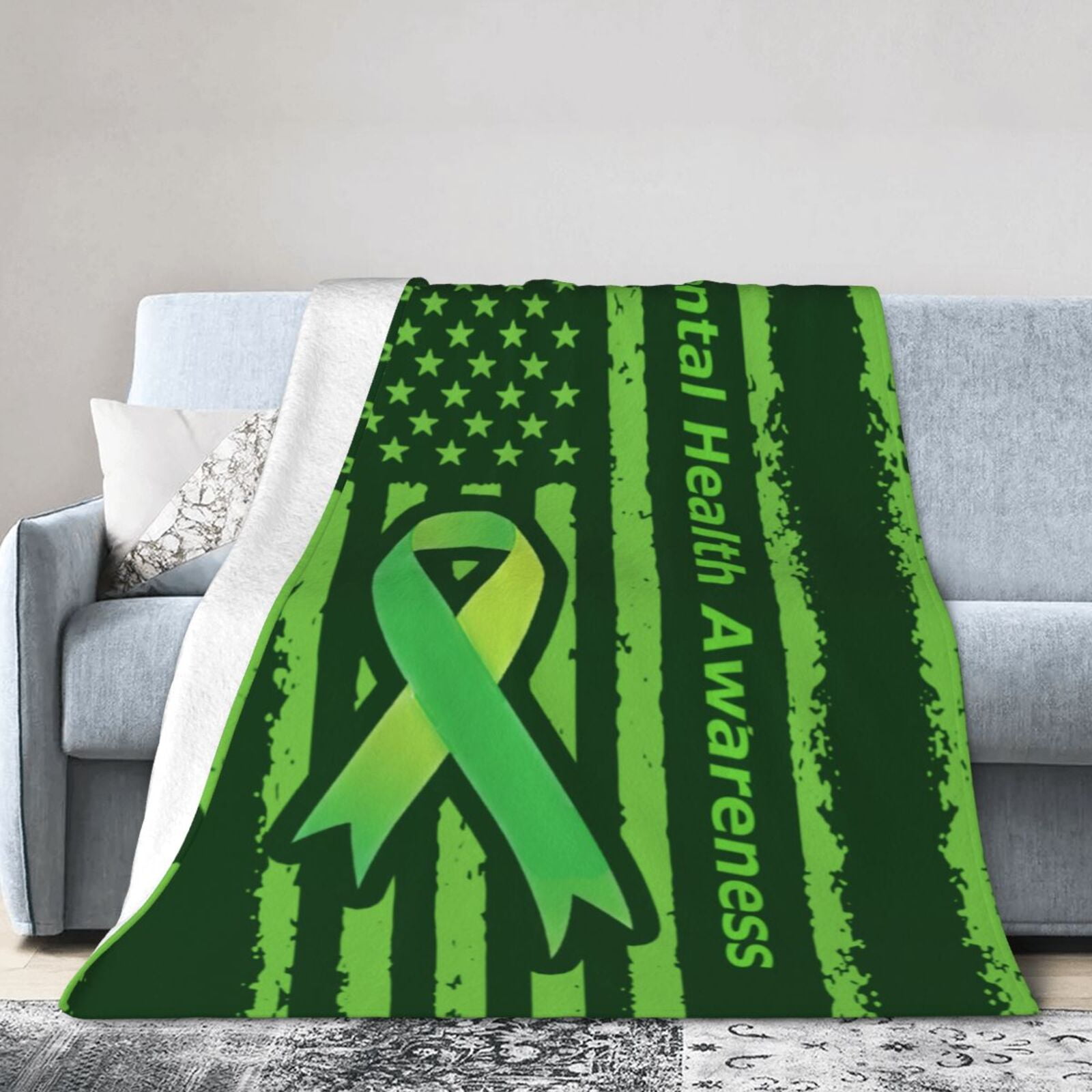 Mental Health Awareness Month Ultra Soft Air Conditioning Blanket