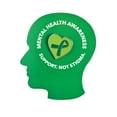 thumbnail image 1 of Mental Health Awareness Pin On A Card - Jewelry - 12 Pieces, 1 of 1