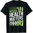 thumbnail image 1 of Mental Health Awareness Support Squad Mental Health Matters T-Shirt Tops Tee, 1 of 4