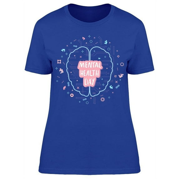 Mental Health Decoration T-Shirt Women -Image by Shutterstock, Female XX-Large