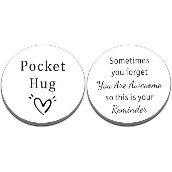 Mental Health Gifts Stress Relief Gifts for Women, Anxiety Relief Items for Women, Inspirational Get Well Soon Son Daughter Easter Basket Stuffers for Teens, Teens Boys Girls Friend Adults Pocket Hug