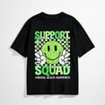 thumbnail image 1 of Mental Health Matters Awareness Support Squad Green Ribbon T-Shirt, 1 of 7