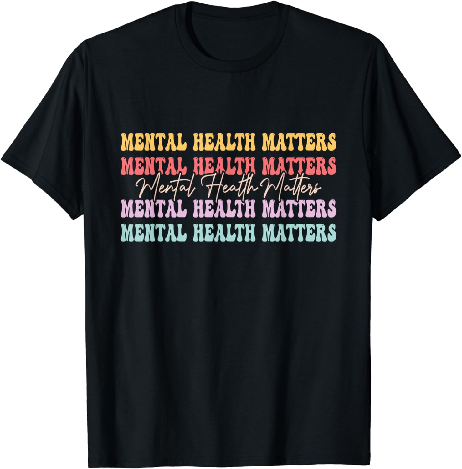 Mental Health Matters Be Kind Mental Health Awareness T-Shirt - Walmart.com