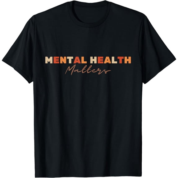 Mental Health Matters Depression Suicide Awareness T-Shirt