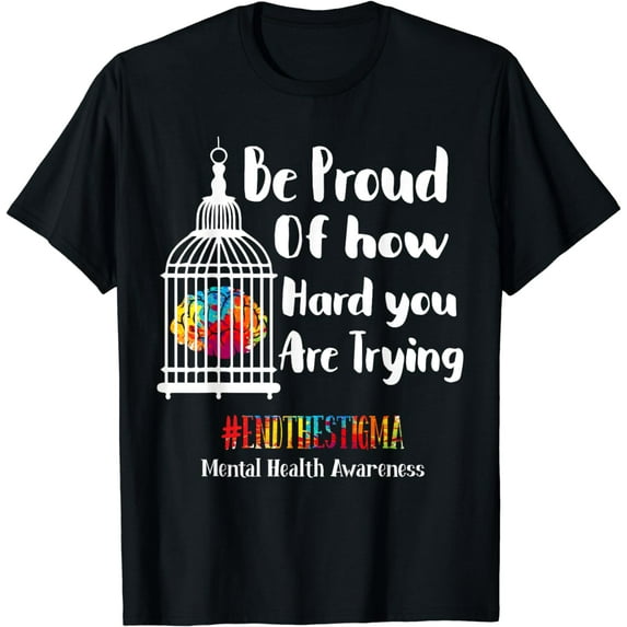 Mental Health Matters End The Stigma Mental Health Awareness T-Shirt