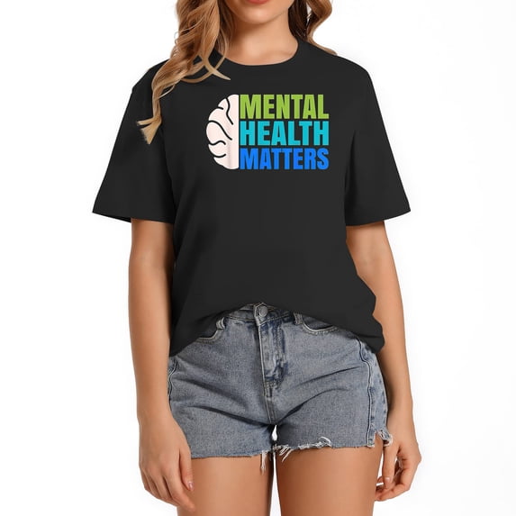 Mental Health Matters Green for Mental Health Awareness T-Shirt