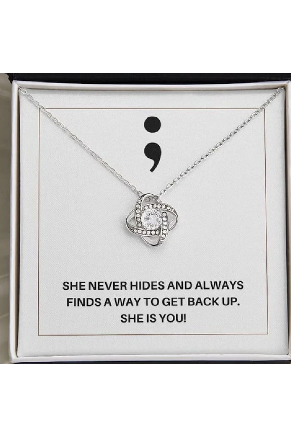 Mental Health Necklace Mental Health Warrior Gift, Encouragement Strength Survivor Gift, You Got This You Are Enough Gift, Necklace for Daughter Friend Coworker