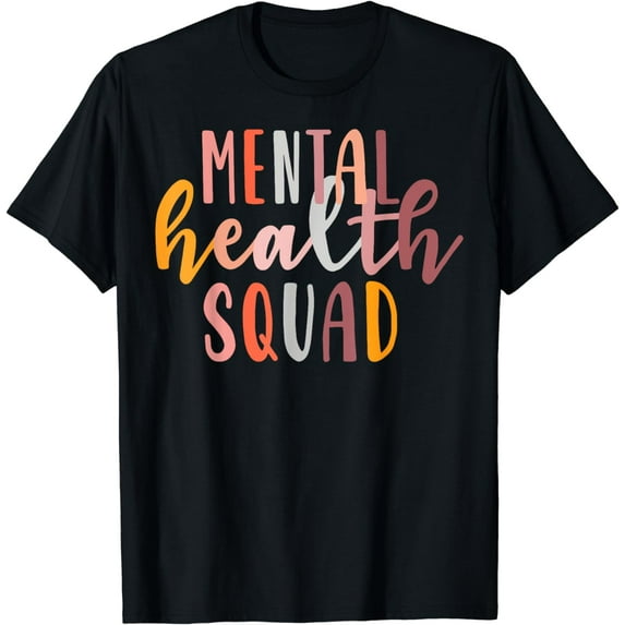 Mental Health Squad End The Stigma Mental Health For Women T-Shirt
