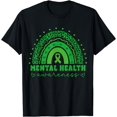 thumbnail image 1 of Mental Health Support We Wear Green Mental Health Awareness T-Shirt, 1 of 4