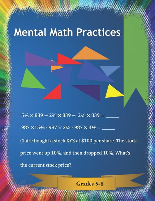 Mental Math Practices: Grades 5-8, (Paperback)
