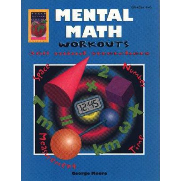Pre-Owned Mental Math Workouts Gr 4-6 (Paperback) 1885111606 9781885111609