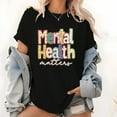 thumbnail image 1 of Mental Wellness Graphic Tees "Self-Care Matters" Design Pattern Tops for Unisex Daily Outfits Cotton Print T Shirts,S-5XL, 1 of 6
