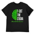 thumbnail image 1 of Mental health, Mental health awareness, awareness Men T-Shirt Black X-Large, 1 of 5