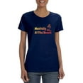 thumbnail image 1 of Mentally At The Beach T-Shirt Women -Smartprints Designs, Female Small, 1 of 4