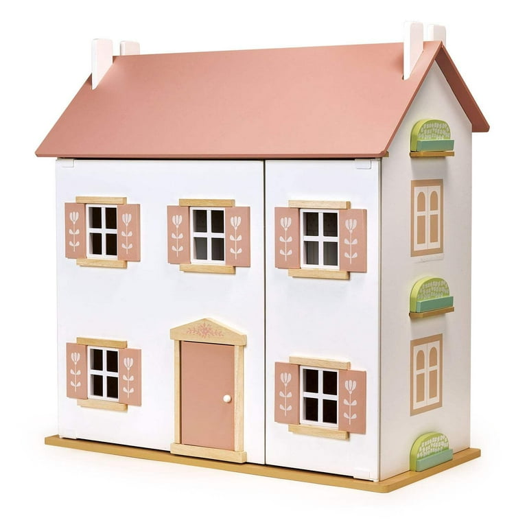 1/6ドールハウス Mentari Toys - Clover Dolls House - Large Doll House with 6 Rooms