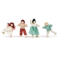 thumbnail image 1 of Mentari Toys - Honeybunch Wooden Doll Family - Enhance Creative Storytelling with Artisan Wooden Dolls for Your Doll House - Age 3+, 1 of 7