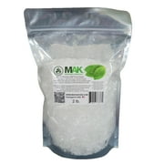 Mak Menthol Crystals 2 LB - Pure Organic 100% Natural - Menthol Crystals from Mint Crystal Mints Mentha Arvensis - in Resealable Standup Bag for Long-Lasting Freshness