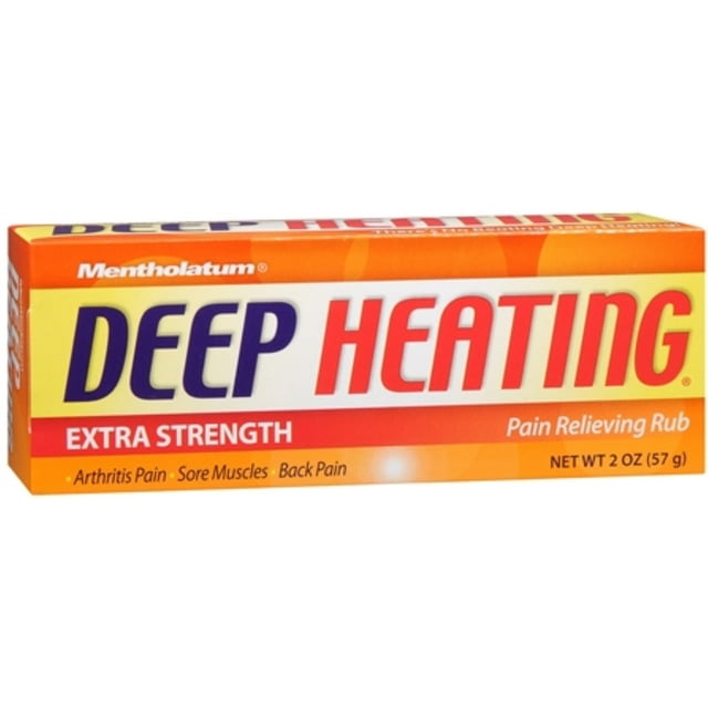 Mentholatum Deep Heating Rub 2 oz (Pack of 6)