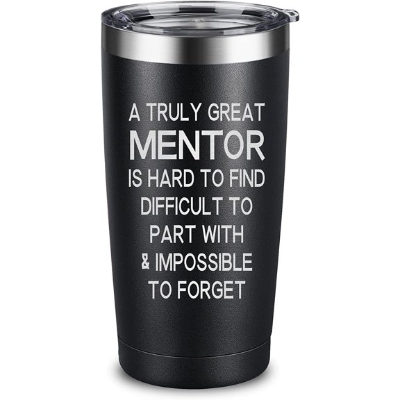 Mentor Gifts - Retirement Gifts for Mentor, Appreciation Farewell Goodbye Leaving Gift for Boss, Manager Director, Supervisor, Leader, Mentoring Teacher, Peer - 20 Ounce Engraved Tumbler
