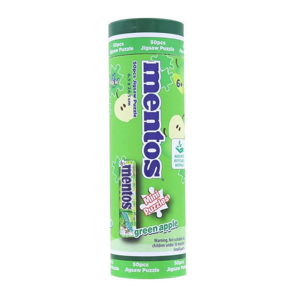Mentos 50 Piece Mini Jigsaw Puzzle | Green Apple