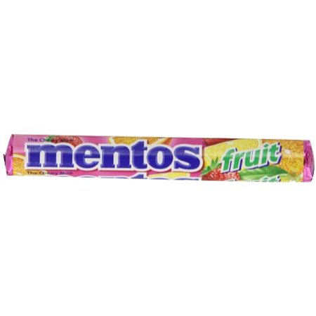 Mentos Chewy Candy, Mixed Fruit, 1.32Oz 15 Count