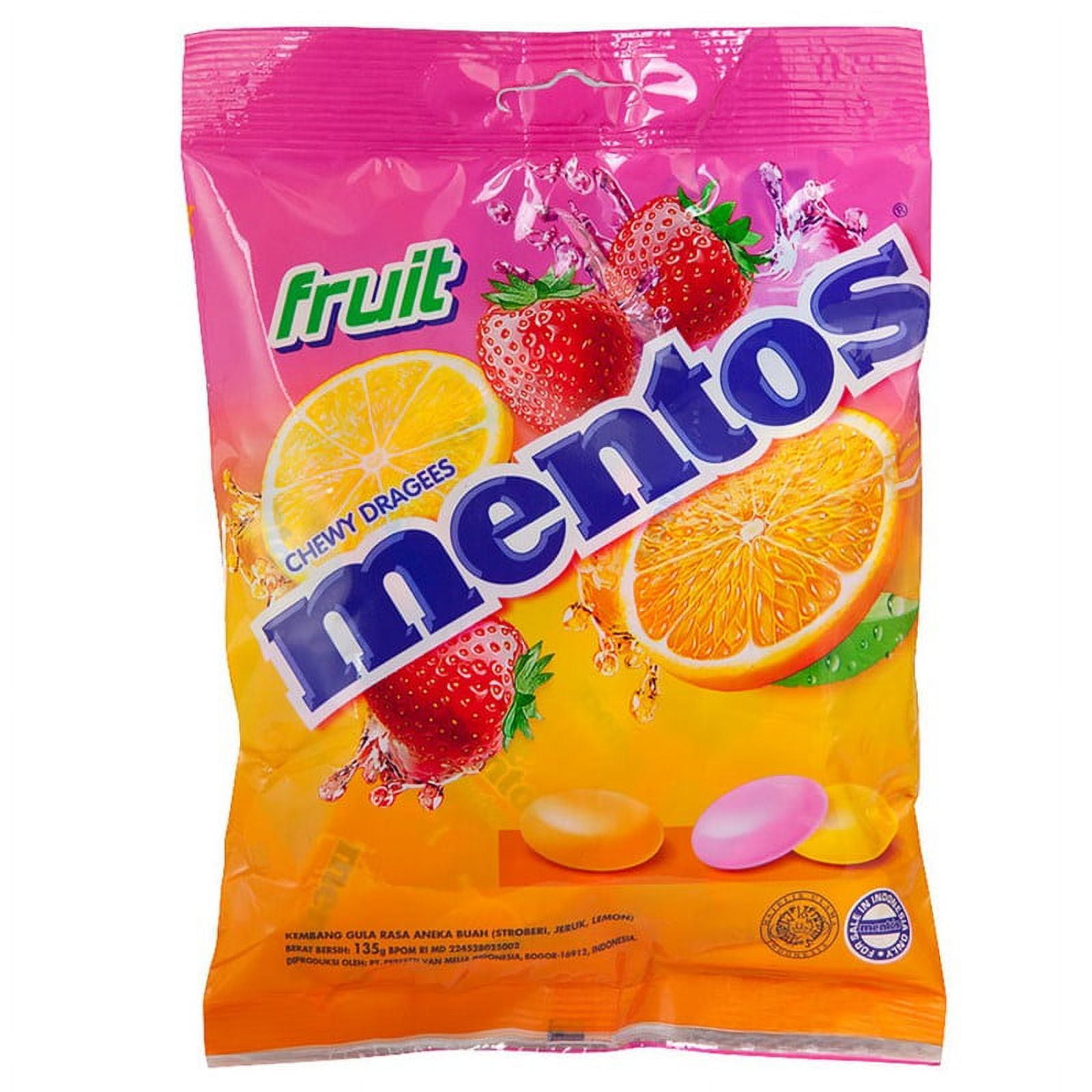 Mentos Fruit 4.76oz (135g) 1 Pack