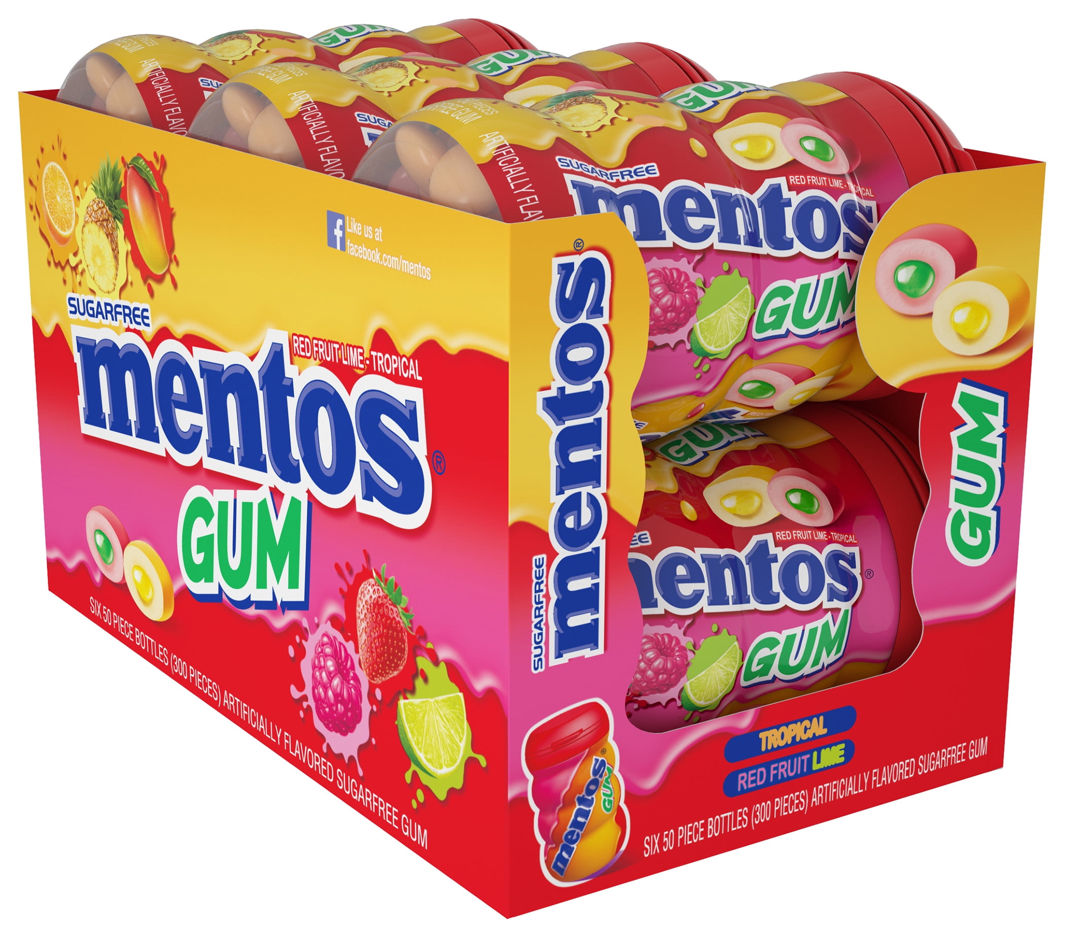 Mentos Fruits 5 x 38g Pack - Britsuperstore