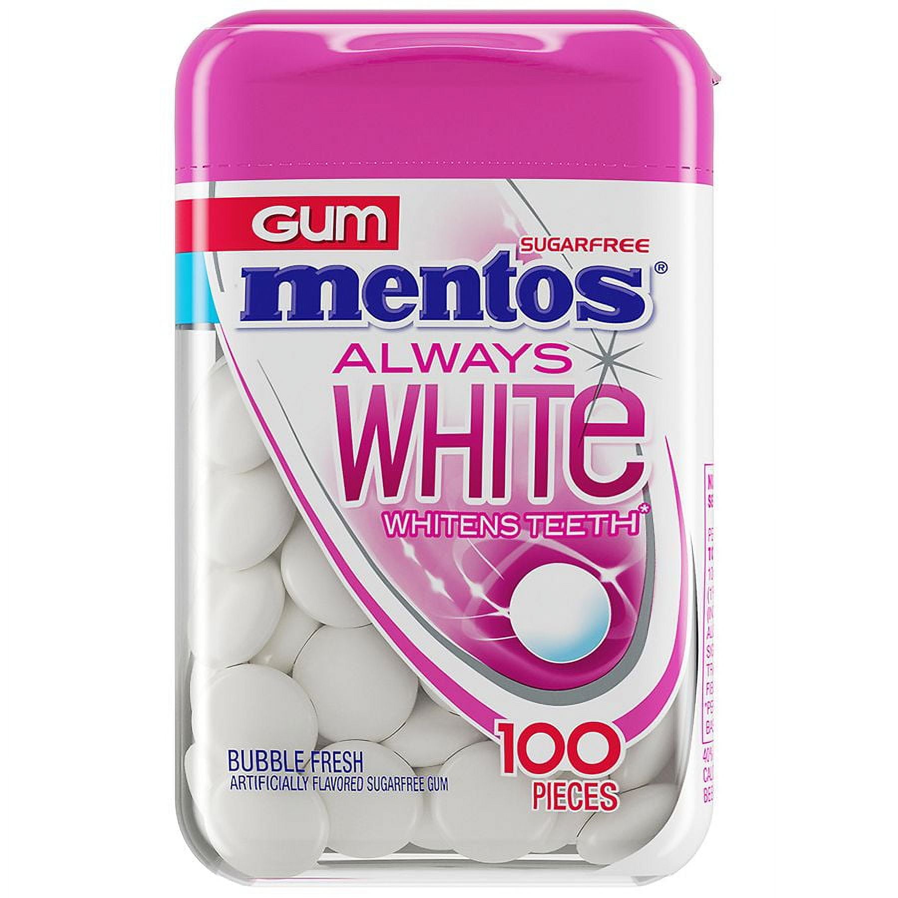 Mentos Gum Sugar-Free Chewing Gum 3.53oz (2 pack)