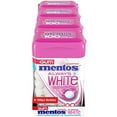 thumbnail image 1 of Mentos Always White Sugar-Free Chewing Gum with Xylitol, Bubble Fresh, 100 Piece Bottle (Pack of 4), 1 of 7