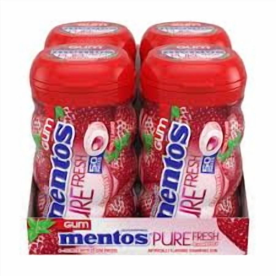 Mentos Pure Fresh Strawberry Gum, 4 pk.
