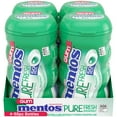 thumbnail image 1 of Mentos Pure Fresh Sugar-Free Chewing Gum with Xylitol, Spearmint, 50 Piece Bottle (Bulk Pack of 4), 1 of 5