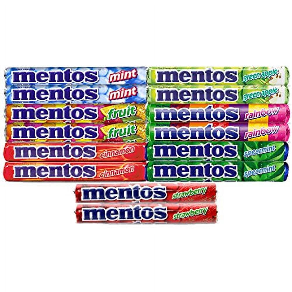 Mentos Variety Pack 14 Count (2 Of Each Flavor) The Chewy Mint Sampler
