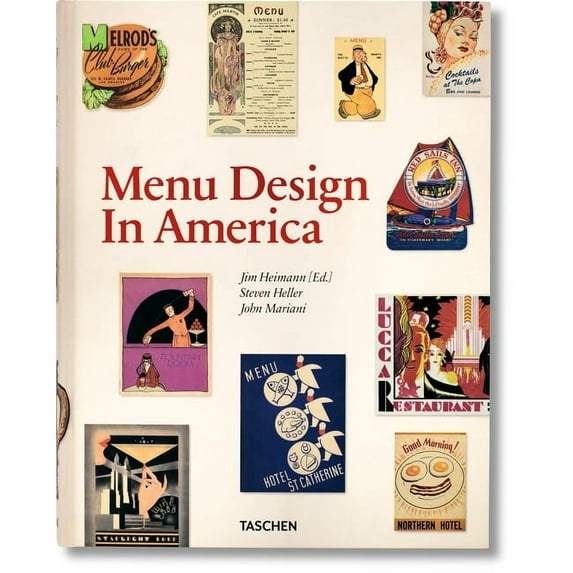 Menu Design in America, (Hardcover)