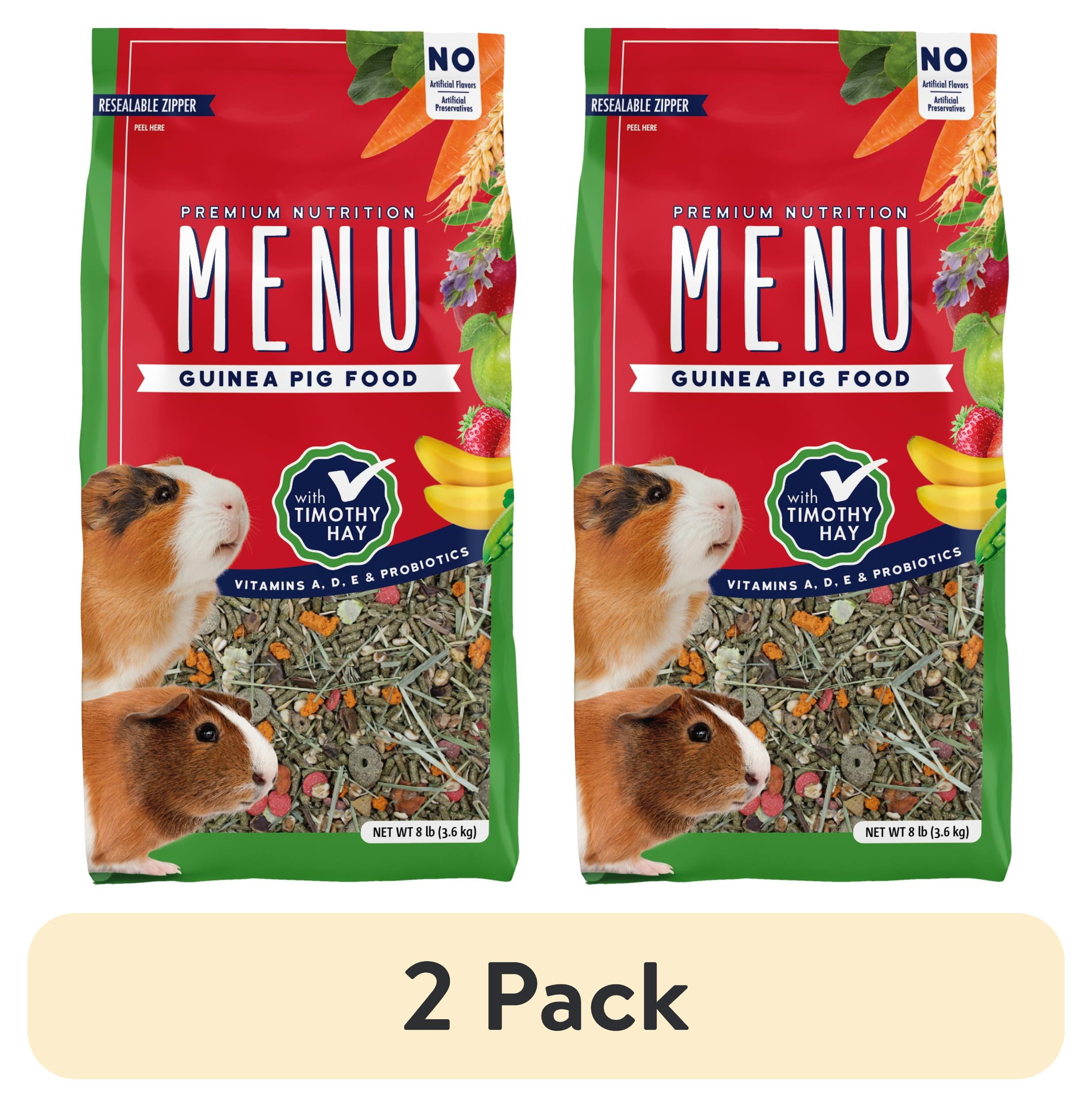 Picture of (2 pack) Menu Premium Guinea Pig Food - Timothy Hay Pellets Blend ...