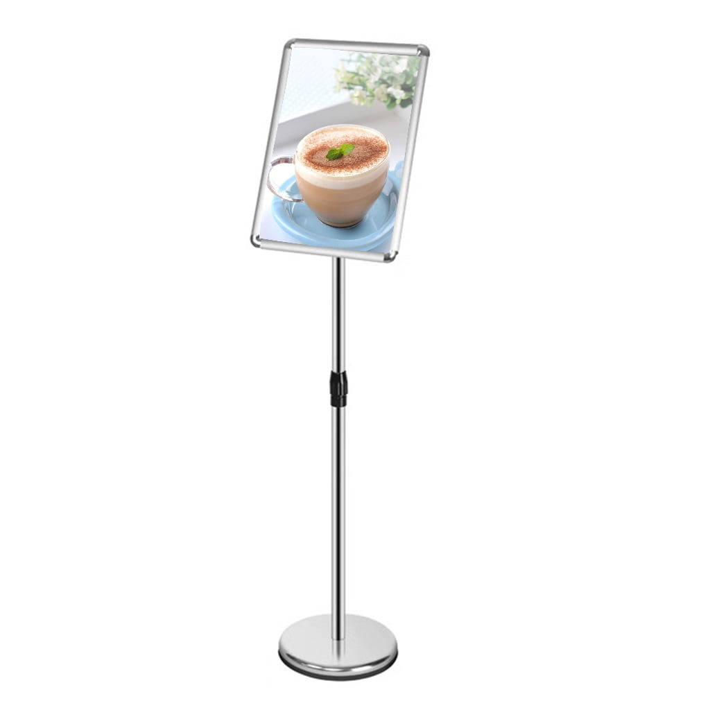 Menu Stand Floor Display Stands Sign Holder Stand Adjustable Poster ...
