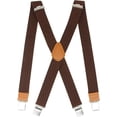 thumbnail image 1 of Menu2019s Heavy Duty X- Back Suspenders-Adjustable Size, Long & Elastic Braces, 1 of 1