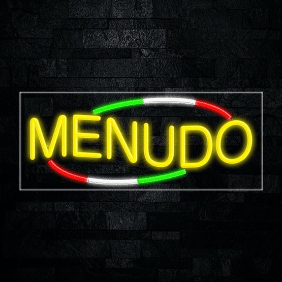 Menudo-LED Neon Sign 30"L x 12"H #30834