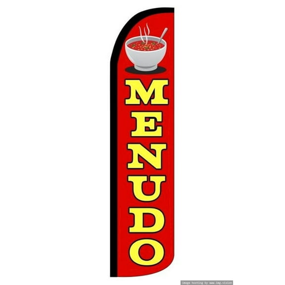 Menudo Windless flag Without Pole Advertisement /Business Flags | Feather Flag |