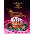 thumbnail image 1 of Pre-Owned Menus for Entertaining, 9780979859700, 0979859700, Paperback,, 1 of 1