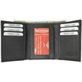 thumbnail image 1 of Menwallets Male Trifold Wallets, Black, 1 of 11