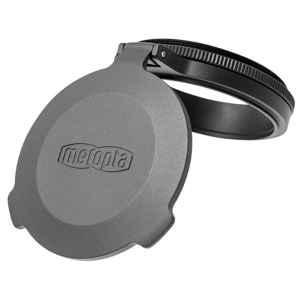 Meopta MeoStar 56mm Objective Flip-Up Cover, Threaded Mount, Customizable Opening Direction, Scope Accessory (1057365)