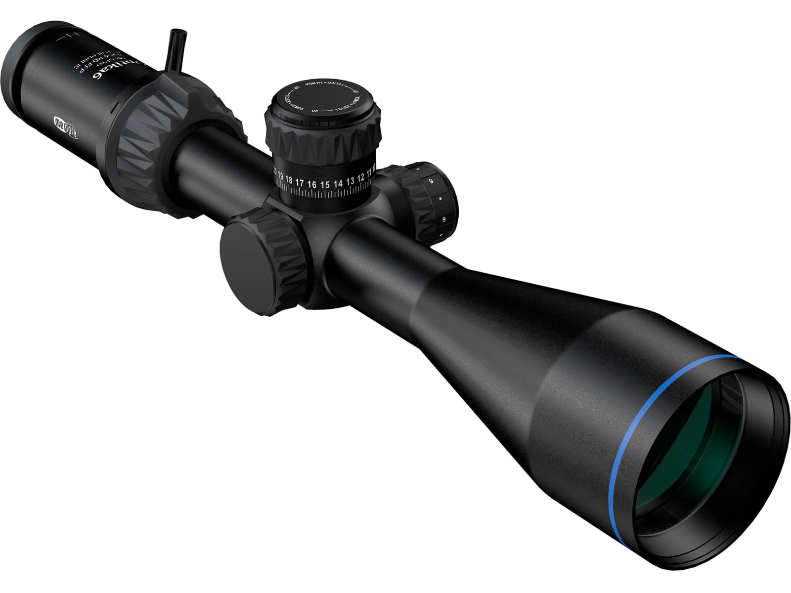 Meopta Optika6 Rifle Scope, 3-18x56mm, 30mm Tube, Second Focal Plane, RD BDC-3 R