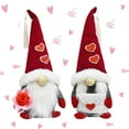 thumbnail image 1 of Meottam Valentines Day Decor 2 Pack - Valentines Day Decorations - Valentines Day Gifts for Teacher, Girls - Wedding for Women - Valentines Day Couple Plush Decorations for Home, 1 of 7