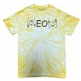 thumbnail image 1 of Meow Cat T-Shirt Cat Lovers Shirt Tie Dye Tee, 1 of 2